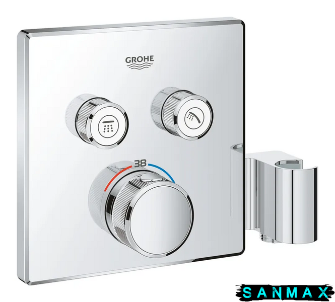 Термостат прихованого монтажу на 2 споживача Grohe Grohtherm SmartControl (29125000) 29125000 фото
