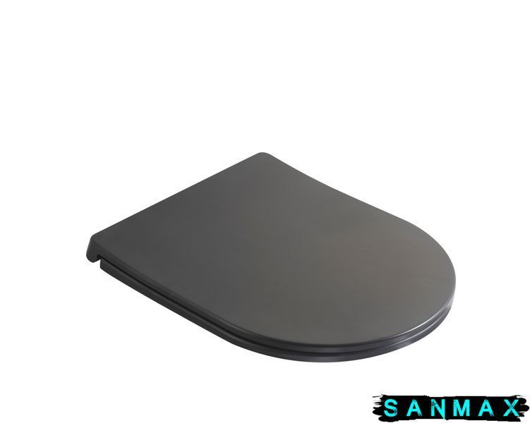 Унітаз підвісний Mixxus Premium Ellipse-0309-T1 Сірий 530x360x350mm система змиву Tornado 1.0 (MP6655) MP6655 фото