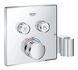 Термостат прихованого монтажу на 2 споживача Grohe Grohtherm SmartControl (29125000) 29125000 фото 1