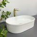 Умивальник (раковина) VBI BIELLA WHITE накладний VBI-014000 фото 3
