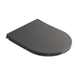 Кришка для унітазу Mixxus Premium Seat Covor Ellipse-2005 Gray 445х360х37mm дюропласт Сіра (MP6685) MP6685 фото 1