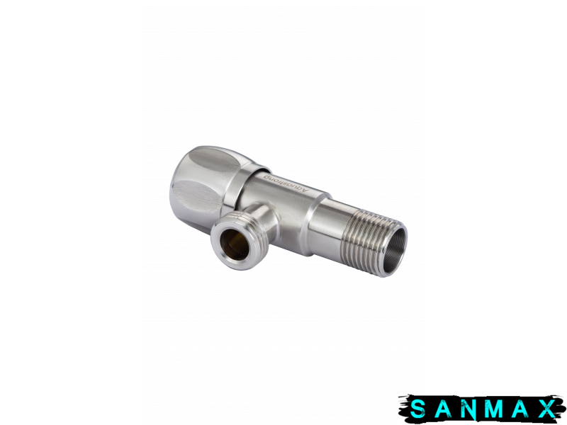 Кран приладовий Aquastrong R7 M1/2 х M1/2 Нерж (R708) R708 фото