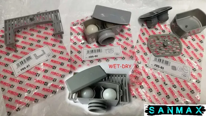 Затвор комбінований для душового трапу з нерж.основою Koer FDS-02 (AC0721) AC0721 фото