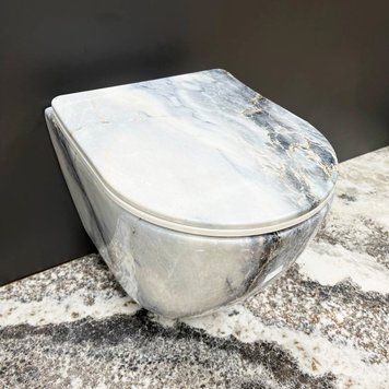 Підвісний унітаз VBI VULCANO GRANIT VBI-020405 фото