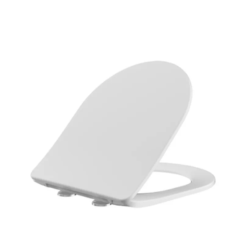Кришка для унітазу Mixxus Seat Cover Bevel-2005 425х363х30mm, з мікроліфтом Біла (MI6732) MI6732 фото