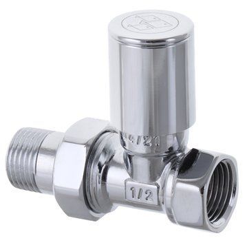 Кран для рушникосушки прямий Koer KR.532 - 1/2" (Продається по 1 шт.) (KR3074) KR3074 фото