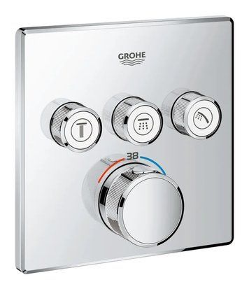 Термостат прихованого монтажу на 3 споживача Grohe Grohtherm SmartControl (29126000) 29126000 фото