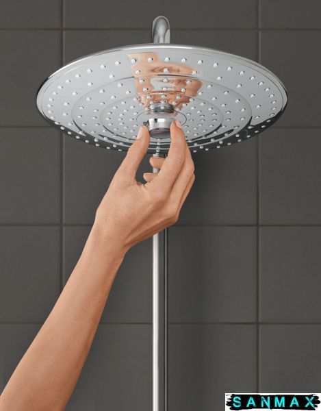 Верхній душ з настінним кронштейном Grohe Euphoria (26458000) 26458000 фото