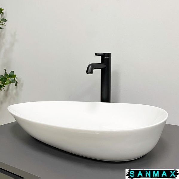 Умивальник накладний Vbi Terno 60 Білий VBI-011904 фото