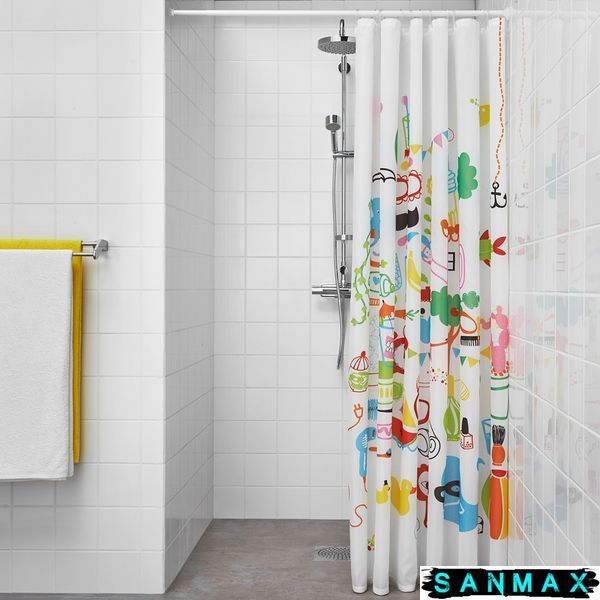 Штанга для шторки П-подібна універсальна Mixxus CRA-U-90x90x90 90x90x90cm, 90x180cm, 270cm (алюміній) блістер (AC3593) AC3593 фото