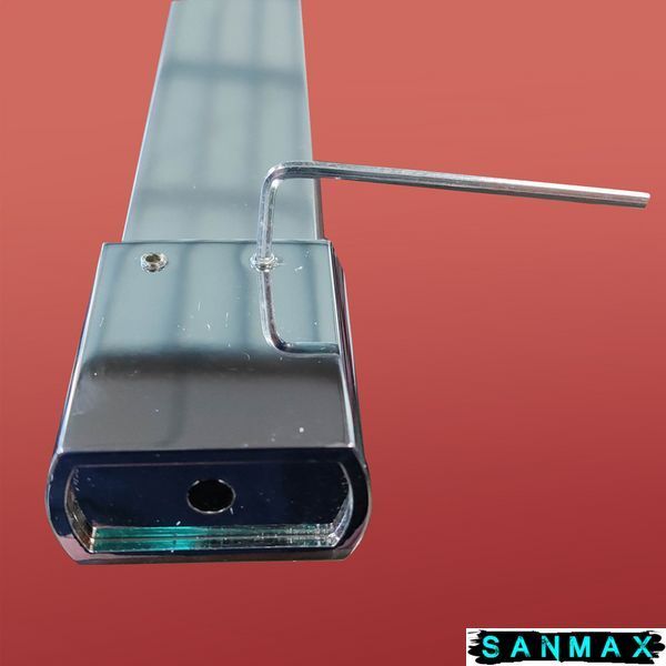 Душова перегородка Koer SR SP01-90x200-TR-01 Walk-In прозоре скло Easy Clean 8мм, хром (KR5392) KR5392 фото
