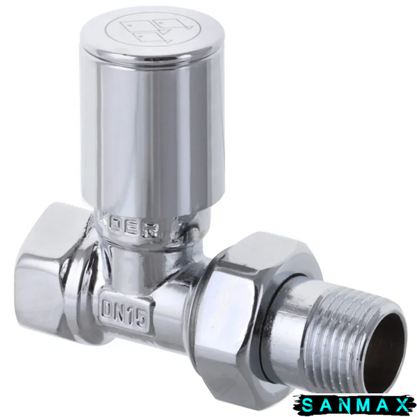 Кран для рушникосушки прямий Koer KR.532 - 1/2" (Продається по 1 шт.) (KR3074) KR3074 фото