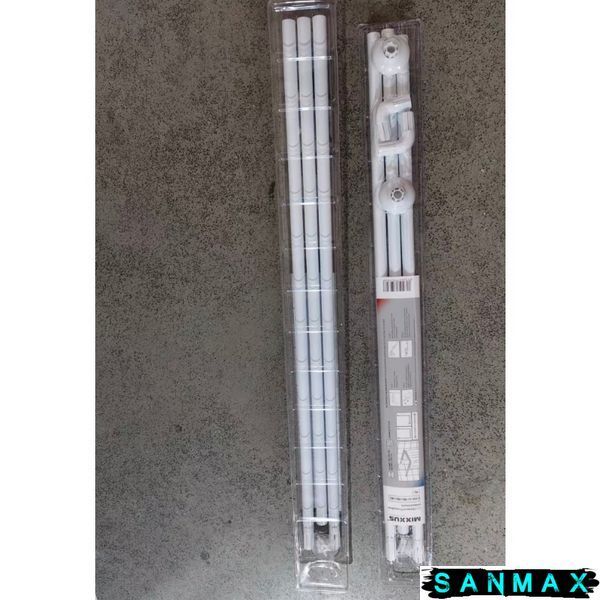 Штанга для шторки П-подібна універсальна Mixxus CRA-U-90x90x90 90x90x90cm, 90x180cm, 270cm (алюміній) блістер (AC3593) AC3593 фото