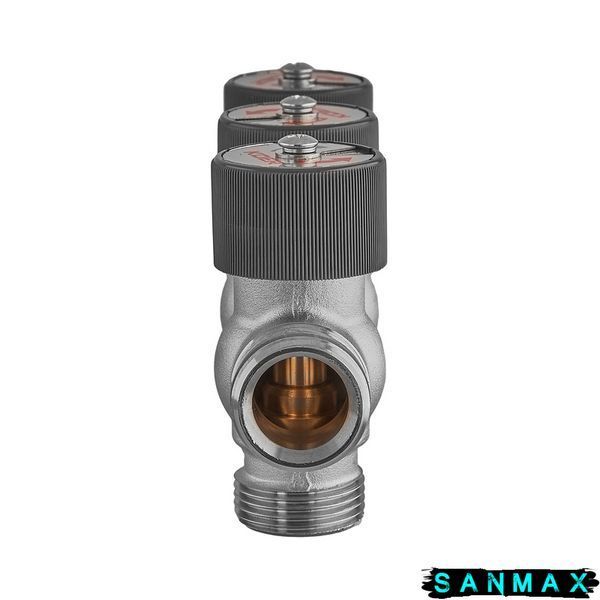 Колектор вентильний без фітингу Koer KR.1128-3 - 3/4"x3/4"x3/4"x3 Ways (KR5872) KR5872 фото