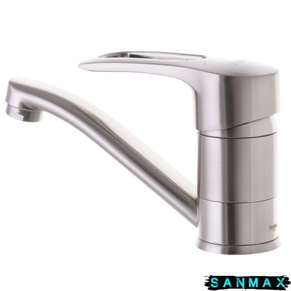 Змішувач для умивальника на гайці Haiba Hansberg 555 (15 см) (HB0788) HB0788 фото