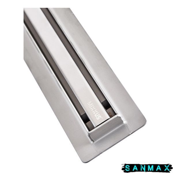 Душовий лінійний трап Mixxus Drain-05-70-Slim 30x700 із нержавіючої сталі (MI6166) MI6166 фото