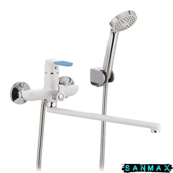 Змішувач для ванни Mixxus Premium Tiger 006 Euro Білий (MI0572) MI0572 фото
