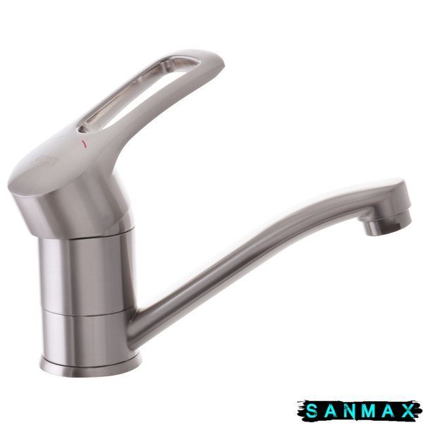 Змішувач для умивальника на гайці Haiba Hansberg 555 (15 см) (HB0788) HB0788 фото