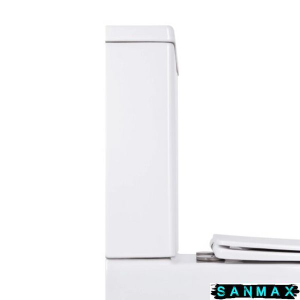 Бачок до унітазу-компакту Mixxus Ellipse-0403-T3 Tank 640х360х835 зі зливною арматурою (MI8318) MI8318 фото