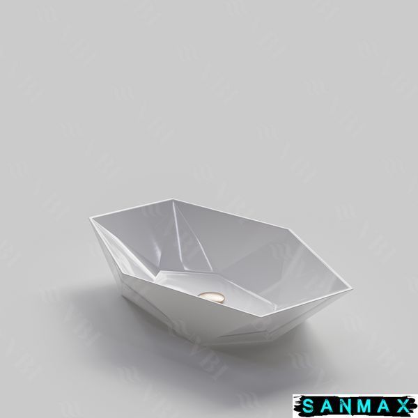 Умивальник накладний Vbi Venezia Білий VBI-012400 фото