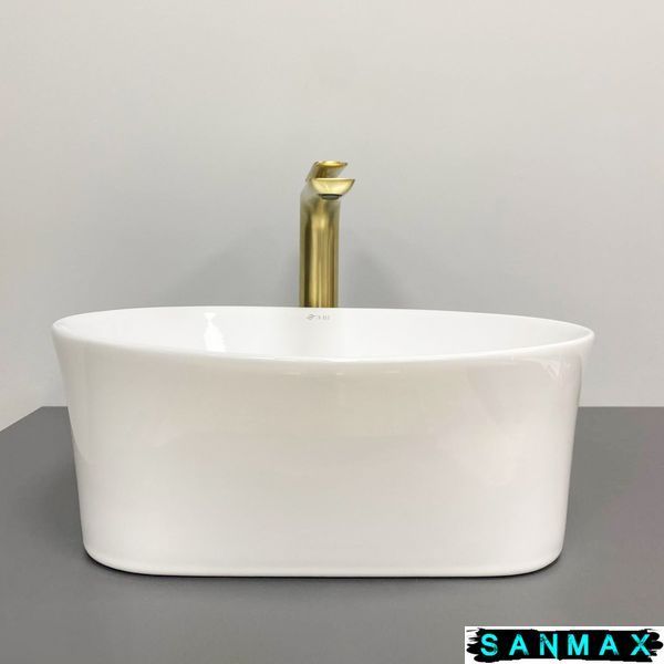 Умивальник накладний Vbi Panni Білий VBI-016500 фото
