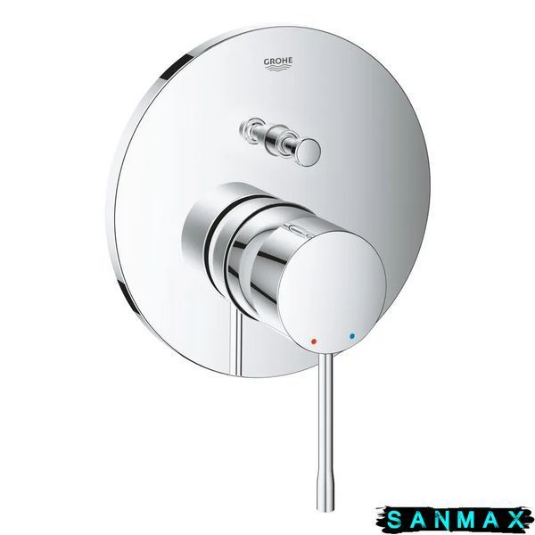 Одноважільний змішувач на 2 виходи Grohe Essence (24167001) 24167001 фото