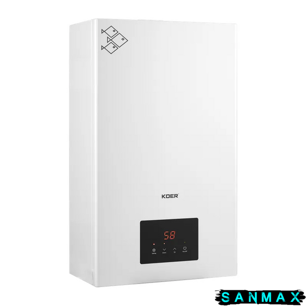 Котел електричний одноконтурний Koer KWH.E0112 12 кВт (KR5561) KR5561 фото