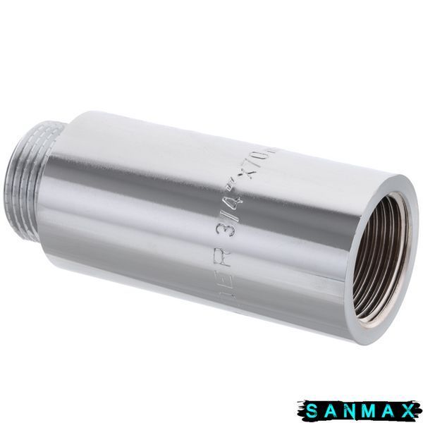 Подовжувач хромований 3/4-70мм Koer KF.E08-70.Chr (KF0112) KF0112 фото