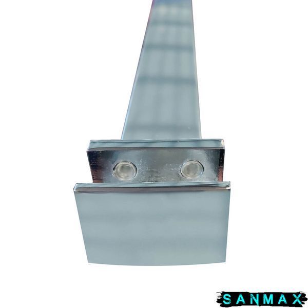 Душова перегородка Koer SR SP01-90x200-TR-01 Walk-In прозоре скло Easy Clean 8мм, хром (KR5392) KR5392 фото