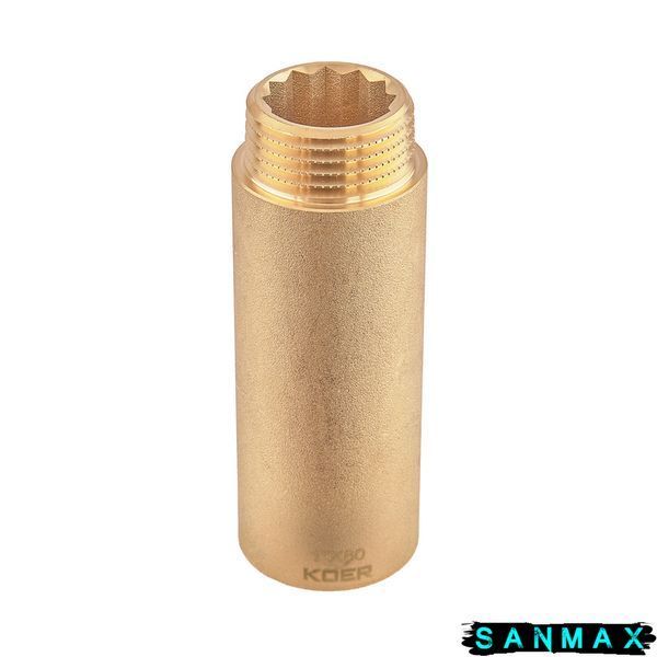 Подовжувач Koer KF.E10-80.WN - 1"-80мм без нікелю (KR5676) KR5676 фото