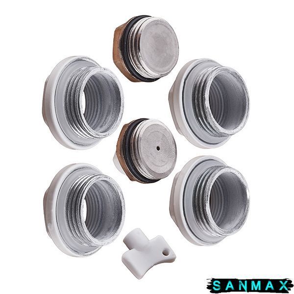 Комплект для радіатора 3/4 без кріплень Bitherm Set-02 (BT0553) BT0553 фото