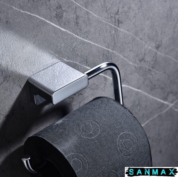 Тримач для туалетного паперу Koer AS-0107-01 колір хром глянець (KR6185) KR6185 фото