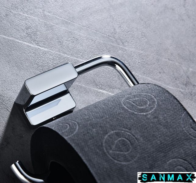 Тримач для туалетного паперу Koer AS-0107-01 колір хром глянець (KR6185) KR6185 фото