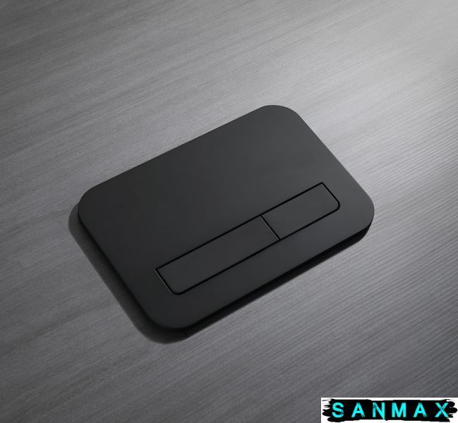 Панель змиву пластикова механіка Koer KT-0609-05 Лінійна Матова Чорна (KR6131) KR6131 фото