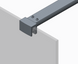 Душова перегородка Koer SR SP01-90x200-TR-01 Walk-In прозоре скло Easy Clean 8мм, хром (KR5392) KR5392 фото 16