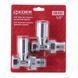 Кран для рушникосушки прямий Koer KR.532 - 1/2" (Продається по 1 шт.) (KR3074) KR3074 фото 3