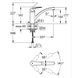 Змішувач одноважільний для мийки Grohe Eurosmart (332812433) 332812433 фото 5