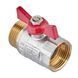 Кран кульовий 1 БГШ Вода Waterpro Червоний метелик (WP3295) WP3295 фото 2