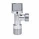 Кран кульовий для підключення сантехприладів Sanlux ST-80 - 1/2"x1/2" (SL2930) SL2930 фото 2