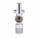 Кран кульовий для підключення сантехприладів Sanlux ST-80 - 1/2"x1/2" (SL2930) SL2930 фото 3