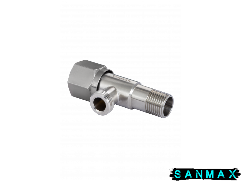 Кран приладовий Aquastrong R5 M1/2 х M3/4 Нерж (R507) R507 фото