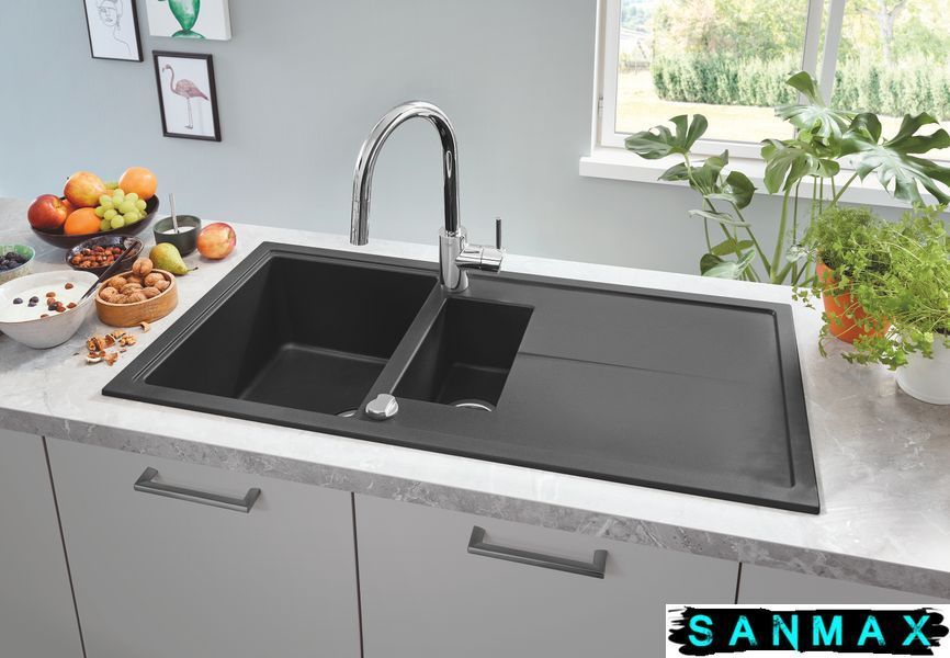 Композитна мийка для кухні Grohe K400 (31642AP0) 31642AP0 фото
