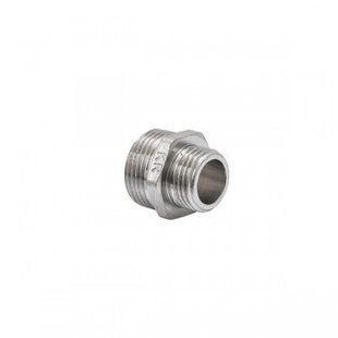 Ніпель нікельований 1/2х3/4 Koer KF.N0608 (KR3308) KR3308 фото