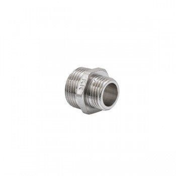 Ніпель нікельований 1/2х3/4 Koer KF.N0608 (KR3308) KR3308 фото
