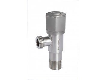 Кран приладовий Aquastrong R5 M1/2 х M1/2 Нерж (R506) R506 фото