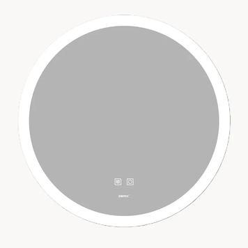Дзеркало Zerix Solo MC02-60 з LED Touch, Anti-fog, димером, регулятором яскравості (ZX6065) ZX6065 фото