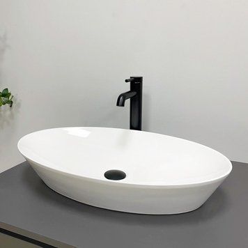 Умивальник накладний Vbi Orvieeto Білий VBI-012612 фото