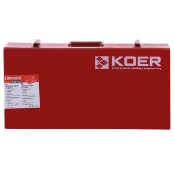 Паяльник для труб Koer KW.SET-02 (1500Вт,4 насад,ножиц,рулетка,2 заглуш,рівень) (KA0002) KA0002 фото