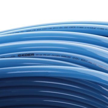 Труба для теплої підлоги з кисневим бар'єром Koer PERT EVOH 16*2,0 (BLUE) (200 м) (KR3090) KR3090 фото