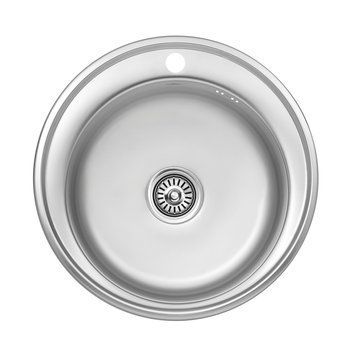 Кухонна мийка Kroner KRP Satin - 510 (0.6 мм) CV022769 фото